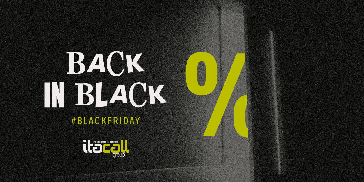 Black Friday 2024, fino al 25% di sconto sulle campagne di Telemarketing